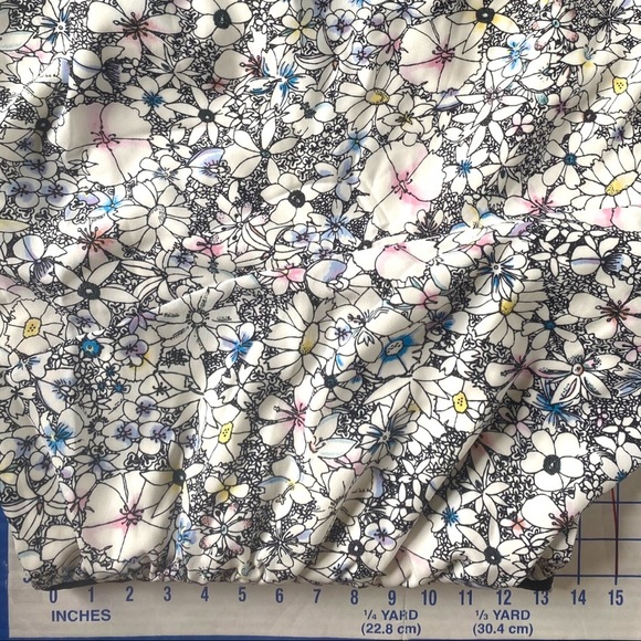 Likely Dress 4 Contour Daisy Delbarton One Shoulder Asymmetrical White Blue New - Picture 8 of 10